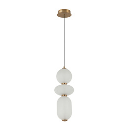 Żyrandol Italux Nico Pnd-8545-3-Ab-Wh