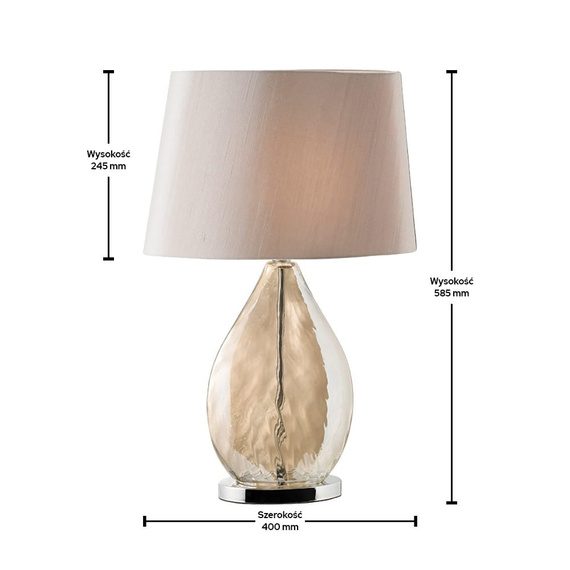 Endon Lampa stołowa KEW-TLGO Kew