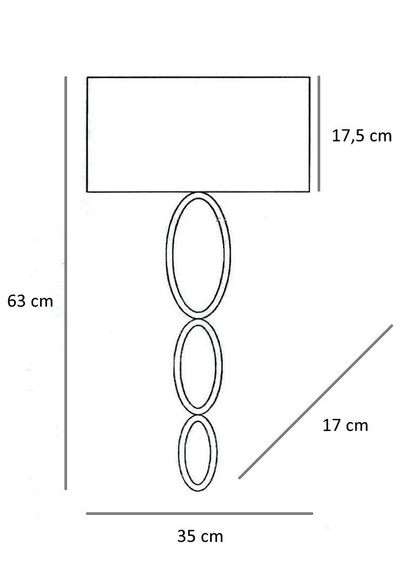 Przepiękny Kinkiet Złoty Berella Light Alia BK/GD BL5399