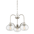 Lampa Wisząca Elstead Lighting Trilogy QZ-TRILOGY3-BN Nikiel