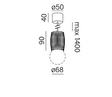 Lampa wisząca 59915-0000-U8-PH-13 AQForm Triba