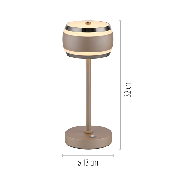 Zuma Line Pure Falling Rings 003902-035375 Lampka Biurkowa