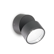 Oprawa Ścienna Ideal Lux Omega Ap Round Antracite 4000k 285467
