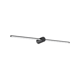 Oprawa Ścienna Ideal Lux Filo Ap D075 Nero 3000k 310145