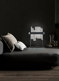 Lampa Nocna Włoska Masiero Ribbon TL