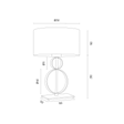 Lampa Biurkowa Argon Perseo 8310