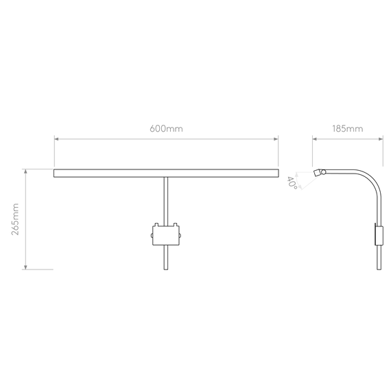 Lampa Ścienna Astro Mondrian 1374034