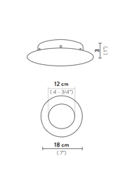 Rozeta do lampy Slamp Nuvem