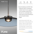 Żyrandol Zuma Line Pure E-moon 003902-035602
