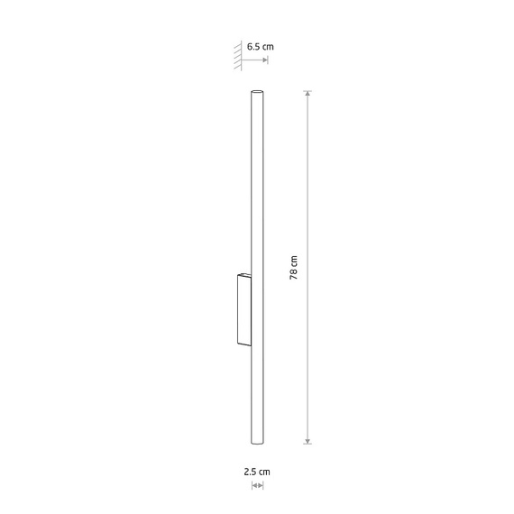 Kinkiet Nowodvorski Laser Wall Copper L 11815