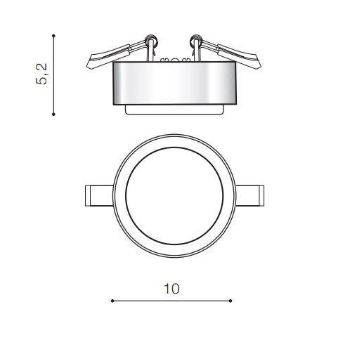 Azzardo Kastoria AZ4390 Oprawa wpuszczana