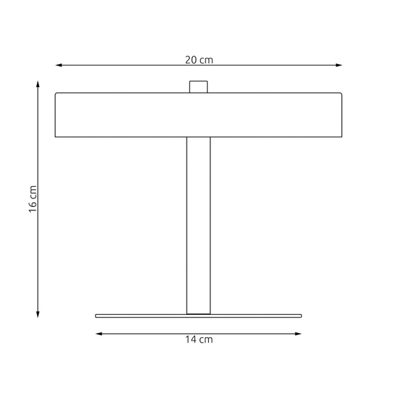 Emibig Nemo Ln2 Wh (1456/LN2) Lampa Stołowa