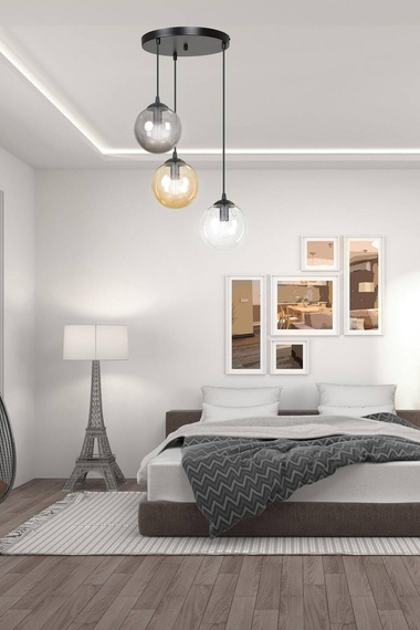 Zwis COSMO 3 BL PREMIUM MIX czarny (714/3PREM) - Emibig