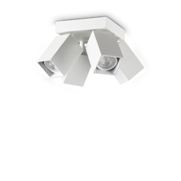 Ideal Lux Dynamite Pl4 Square Bianco 367446 Plafon