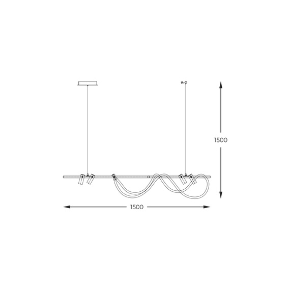 Lampa Wisząca Zuma Line Balbo 003064-028654