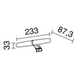 Icy 973A-L0206B-32 Lampa ścienna Novolux 