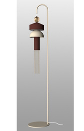 Ekskluzywna Włoska Lampa podłogowa Masiero Nappe Stl Xm1