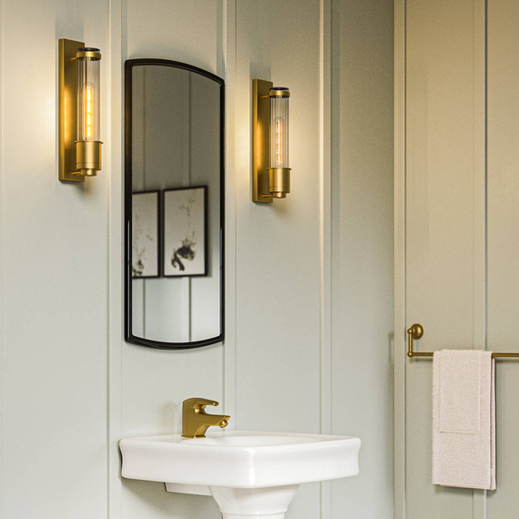 Elstead Lighting Kinkiet Wellington QN-WELLINGTON1-AB