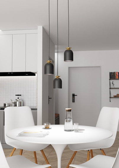 Żyrandol Emibig Target 3 Prem Bl (1400/3PREM)