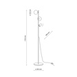 Lampa Stojąca TK Lighting Vox 16063