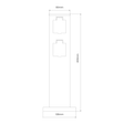 Lampa Podłogowa Milagro EKO0432