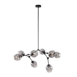 Italux Ferral Lampa wisząca PND-75075-8-BK-SG