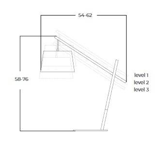Lampa stołowa Azzardo Garda Table BK AZ5644