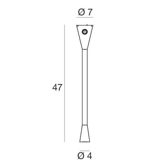 Włoski Kinkiet Linea Light SNAKE 7232