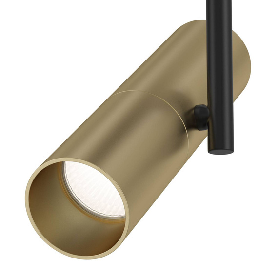 Lampa szynowa Elti czarny-Złoty (TR005-1-GU10-BG) - Maytoni