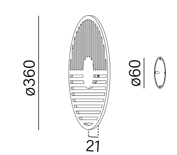 AQform IKI czarny kinkiet 26563-M930-D9-00-G2