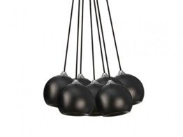 Lampa wisząca AZzardo GULIA 7 czarny AZ0635