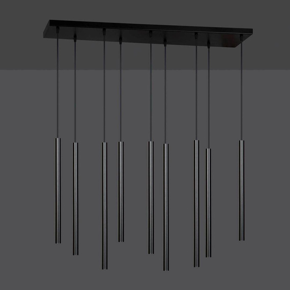 Wisząca lampa SELTER 9 BLACK czarny (552/9) - Emibig