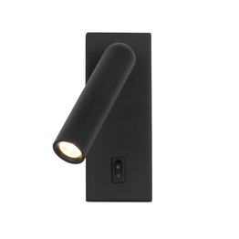 Italux WL-46376-1-BK Lampa ścienna Nova