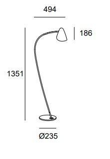Lampa stojąca LEDS 25-7582-05-05 Grok Organic