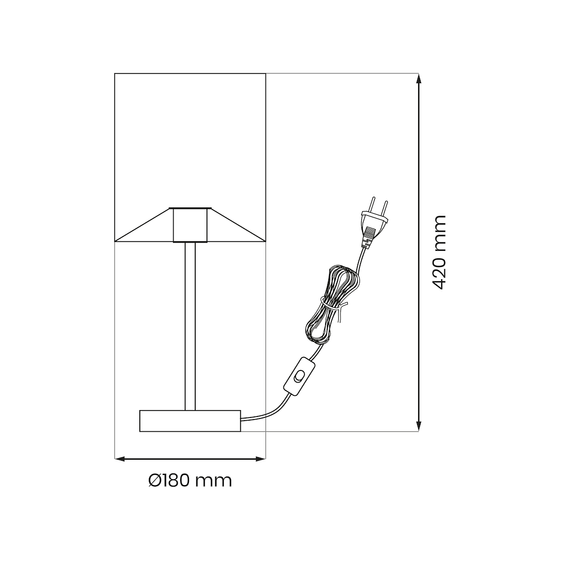 Lampka Biurkowa Milagro Morgan ML1802