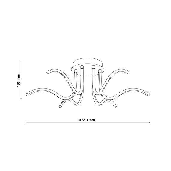 TK Lighting Alexo 6382 Plafon