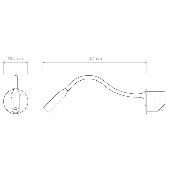 Kinkiet Astro Lucca 1435011