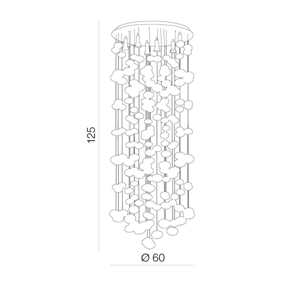 Plafon Azzardo Luvia AZ2574