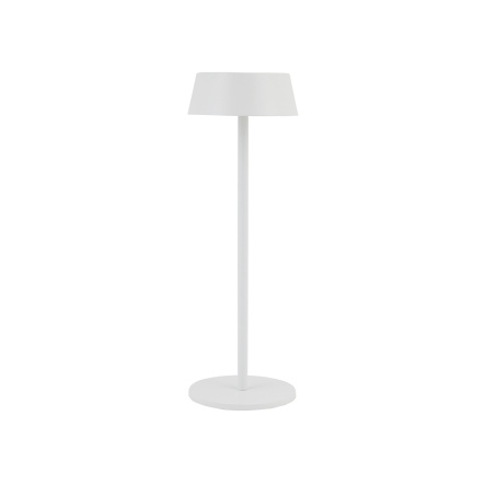 Nowodvorski Lampa stołowa zewnętrzna Amy Biała 11531