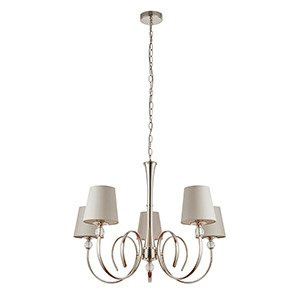 Lampa Wisząca Interiors Fabia & White Shades 74428