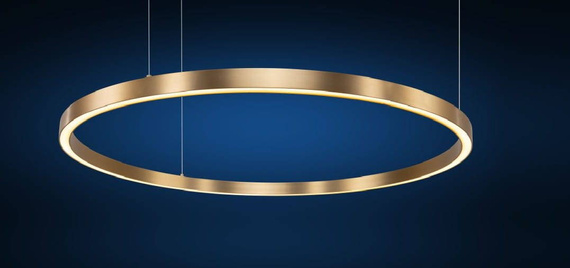 Light Prestige Midway LP-033/1P XL GD Shiny 120cm Lampa wisząca