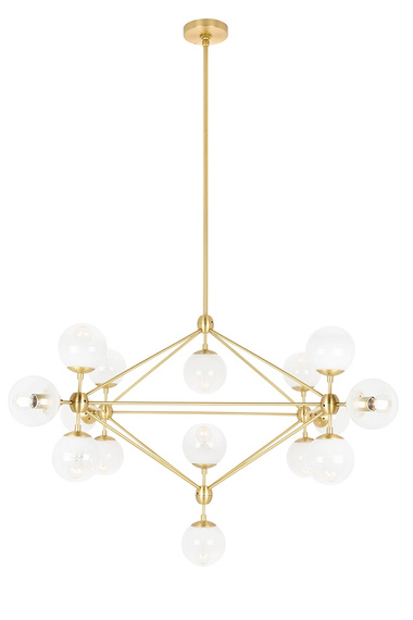 Żyrandol Moosee Planetario MD10230G-15.BRASS