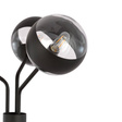 Podłodowa lampa NOVA LP3 BLACK/STRIPE czarny (1139/LP3) - Emibig