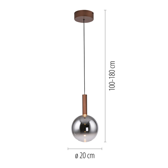 Lampa Wisząca Zuma Line Bowl 003902-035403