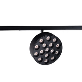 Lampa rastrowa okrągła Maxlight Micro11 N0012Z 12W Czarny 2700-5000K Zigbee