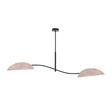 Lampa Sufitowa Emibig Lotus 2 Bl Gray (1462/2)