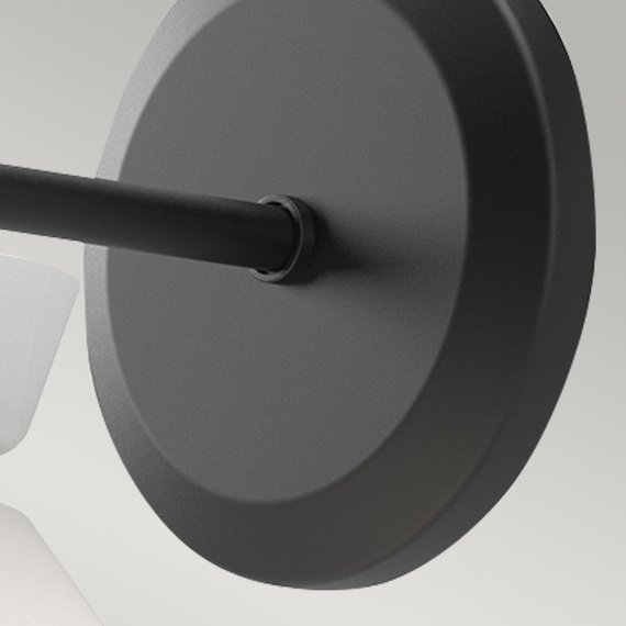 Lampa Ścienna Elstead Lighting ALM-HALSTON-1WB-BK