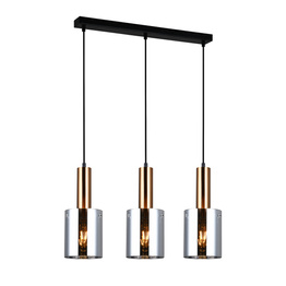 Żyrandol Italux Sardo Pnd-5581-3-Bro+Sg