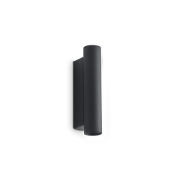 Lampa Ścienna Ideal Lux Look Led Ap2 Round D30 H150 On-off Nero 3000k  353333