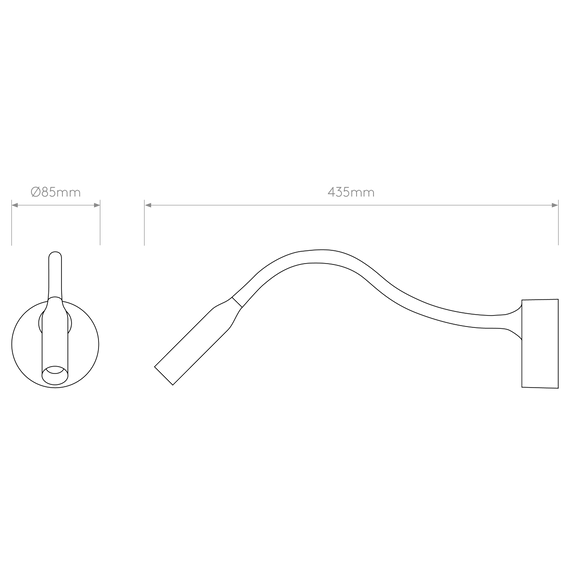 Oprawa Ścienna Astro Lucca 1435005
